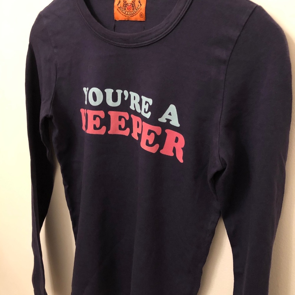 Juicy couture long sleeve tee